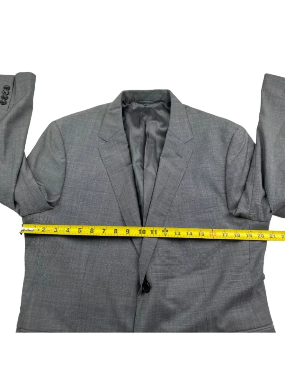 Bonobos Men's Marlane Standard Fit 100% Wool 2-Button Blazer Jacket Gray • 42S_6